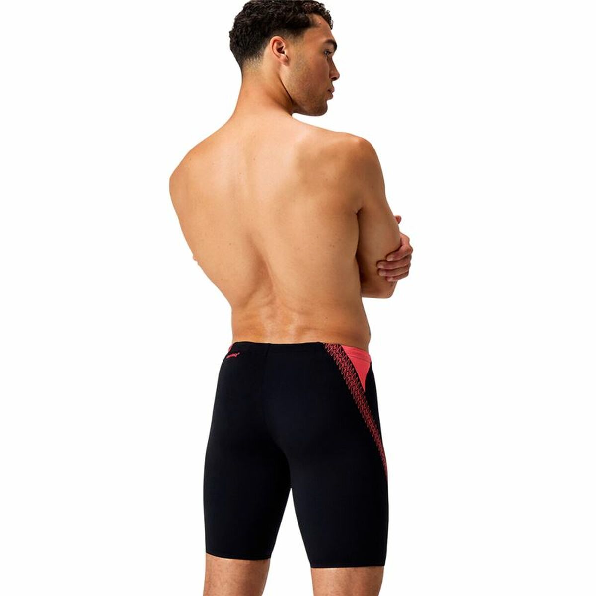 Men’s Bathing Costume Speedo Hyperboom Splice Jammer Black