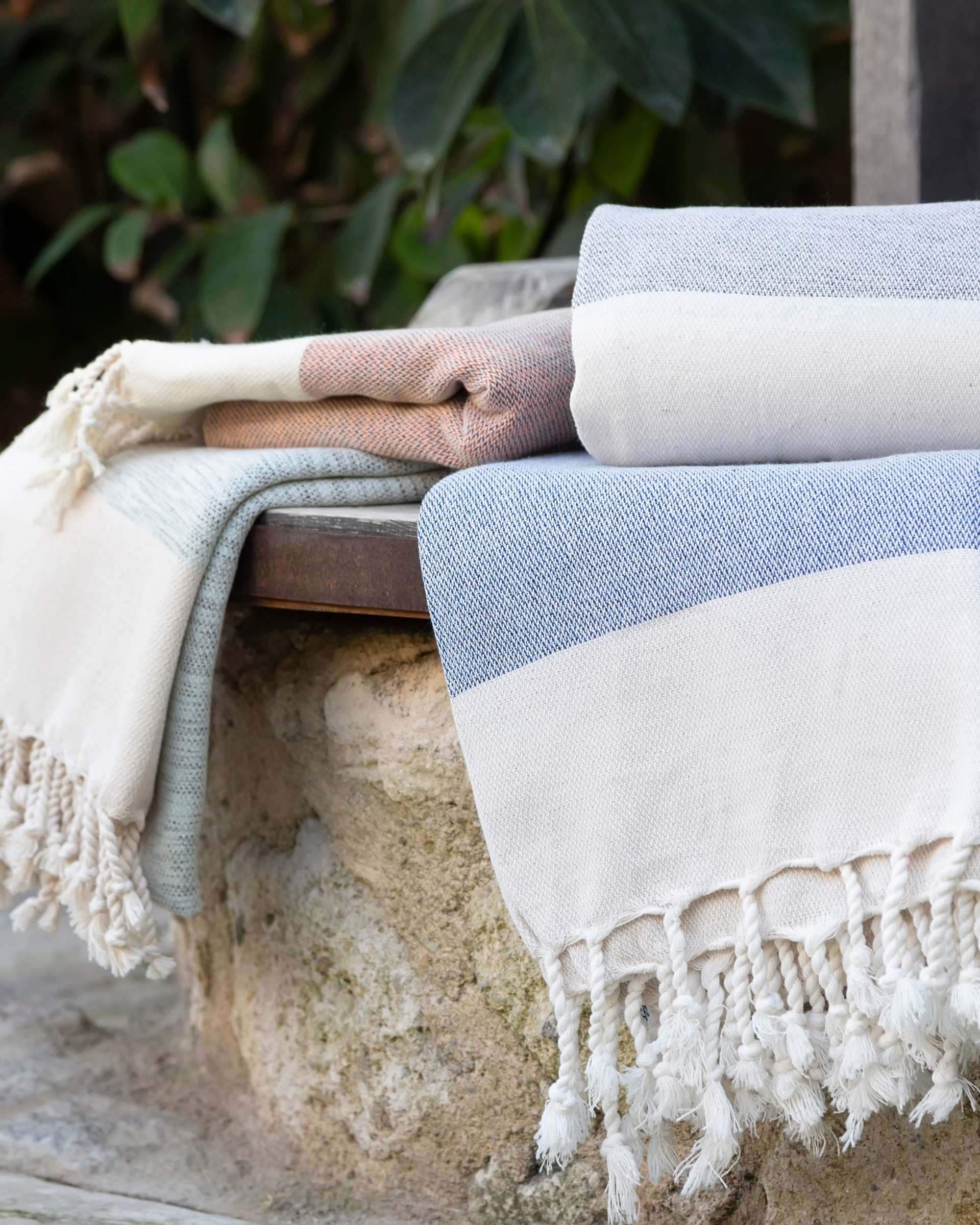 MANOLIA Beach Towel, Turkish Bath Hammam Towel, Spa & Sauna Towel - Turquoise-4