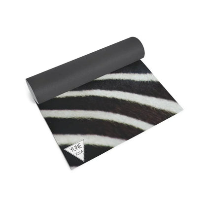 Zebra Stripe Eco-Friendly Yoga Mat – 6mm Cushioned, Non-Slip | Yune